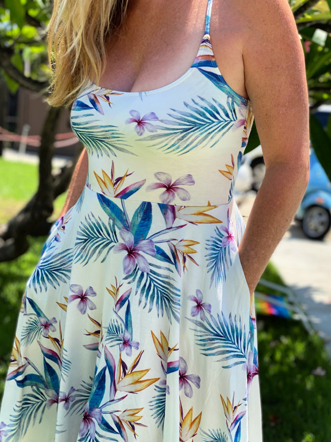 women's clothing summer dress Sundress Hawaii Resort Wear