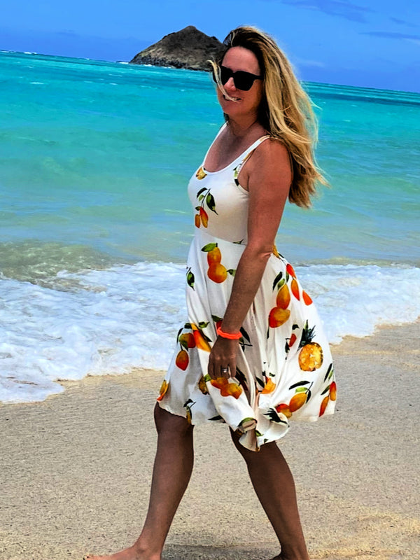 sundress mini mango women's clothing print sunkissed hawaii