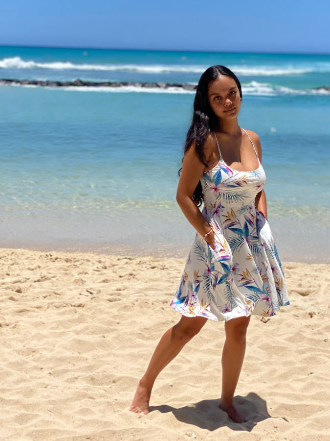 women's clothing summer dress summer dress sundress tropical hawaii